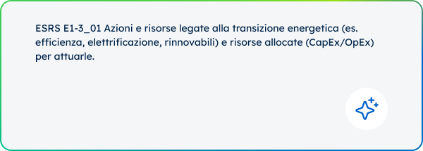 Testo descrittivo indicatore esg